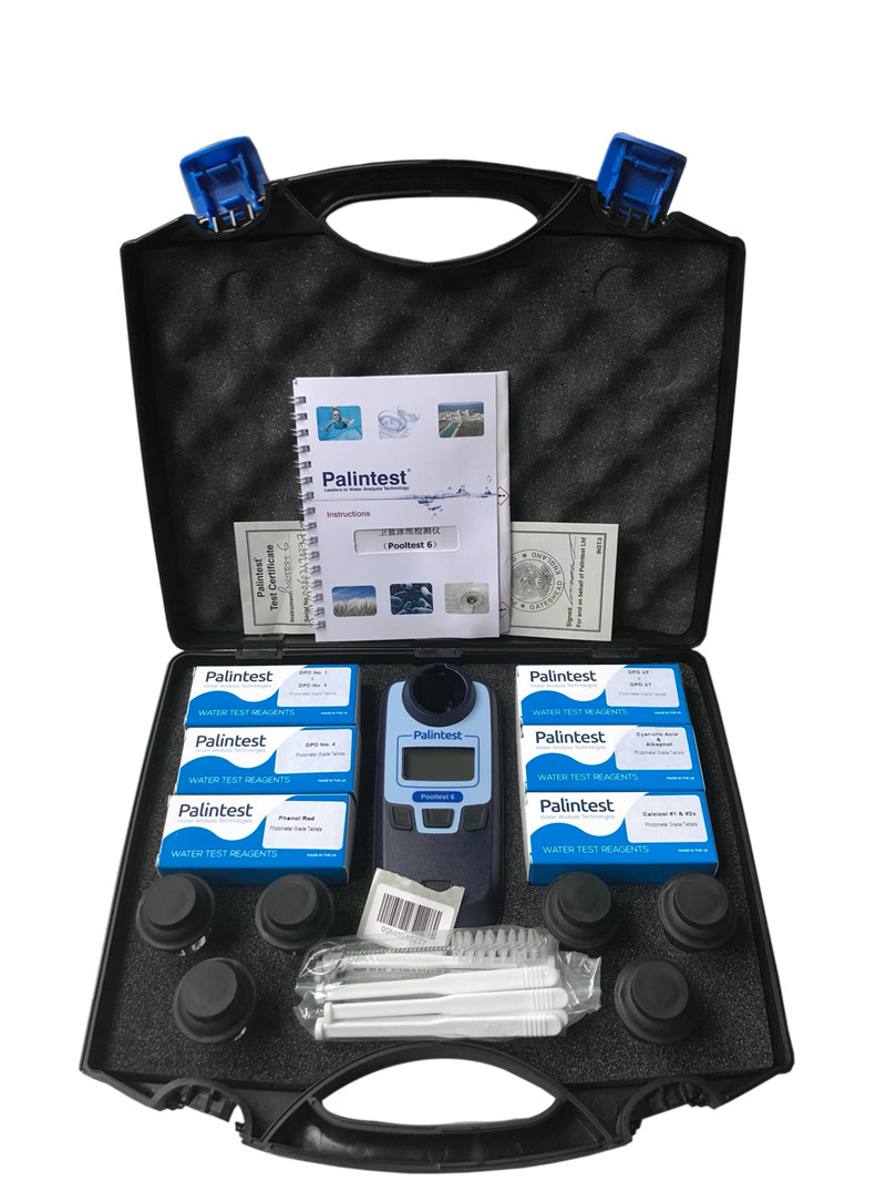 Pooltest6衛藍泳池檢測工程師套件